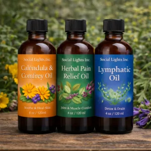 SoLitInc's Naturals: Herbal Massage Oil