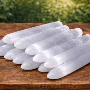 Selenite Charging Wands