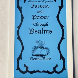 A picture of the book Success and Power through Psalms