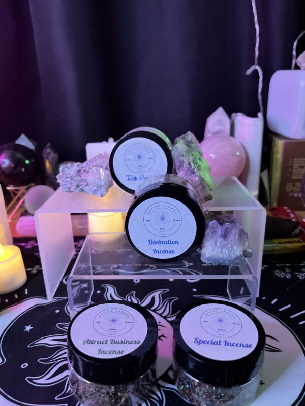 A picture of SoLitInc’s Esoteric Powders.