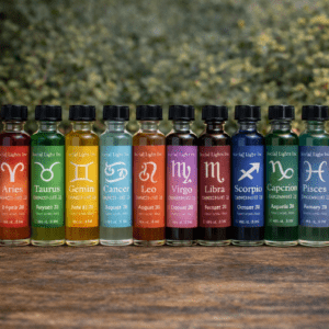 A Picture of Astro-Zodiac Oil. All 12 Signs.