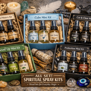 A picture of 5 Spiritual Kits.