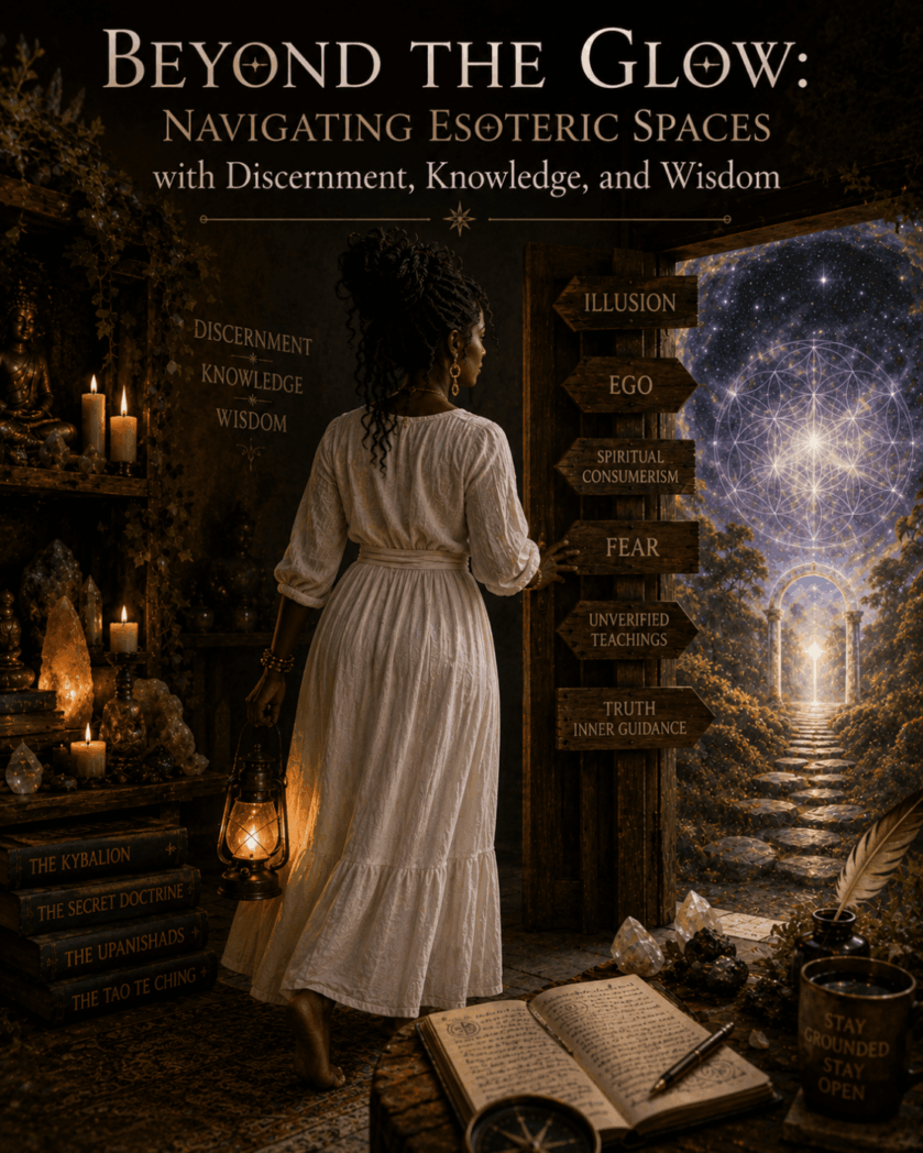 Navigating esoteric spaces with wisdom
